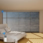Blindify Motorized Vertical Blinds, Light Filtering Sliding Door Shades by BlindifyOffical