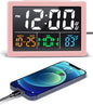 Digital Alarm Clock, with 5.5" Large LED Time Display, Adjustable Alarm Volume by JALL