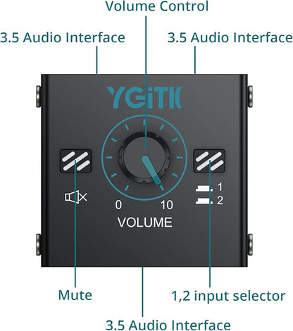 YGiTK 3.5mm Audio Switcher - Image 3