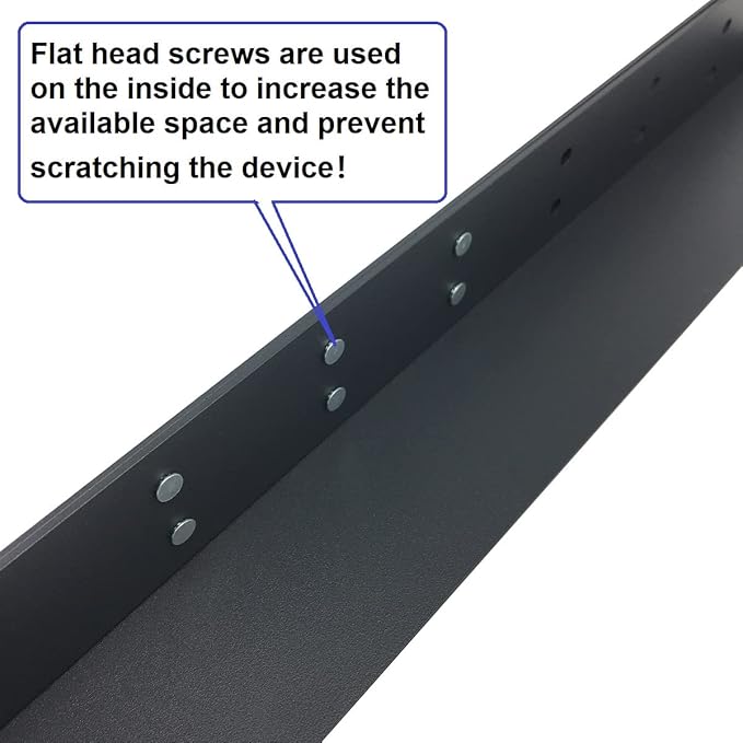 QiaoYoubang 1U Universal Rack Mount Rails- 4-Post Server Rack Shelf Rail 16-29 - Image 6