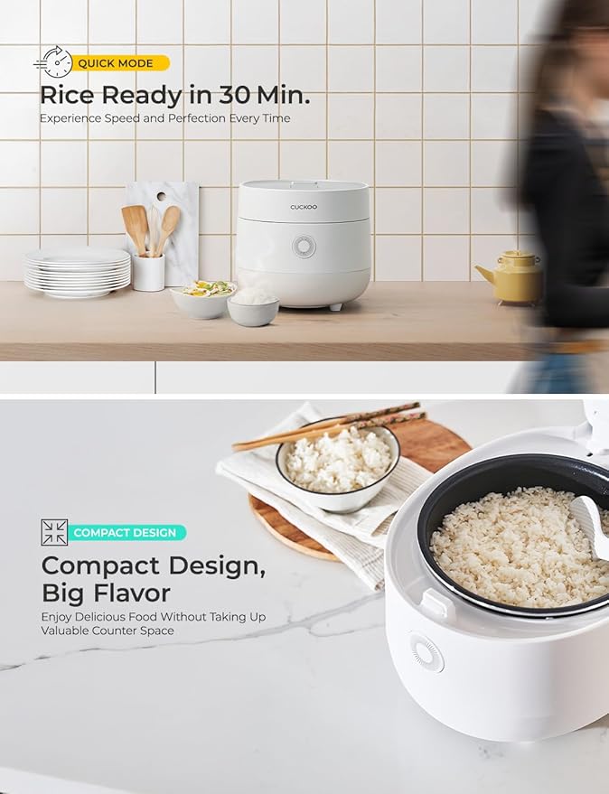 CUCKOO Micom Rice Cooker 3-Cup Uncooked / 6-Cup Cooked - Image 6