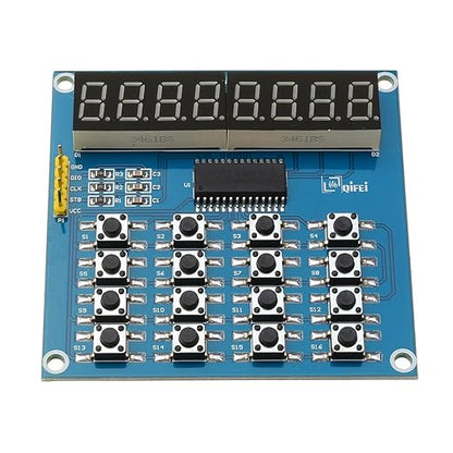 2PCS TM1638 LED Display 8Bit Digital Tube Module 16 Keys 3-Wire Control Keyboard - Image 7