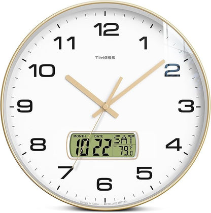 TIMESS Wall Clock, Ideal Modern Home, Office Decor by TIMESS