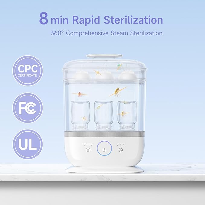 Snow Bear Baby Bottle Sterilizer and Dryer - Image 3