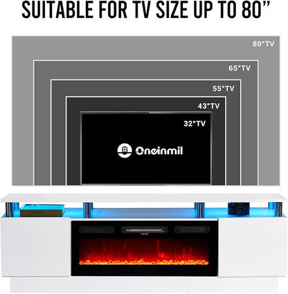 oneinmil Fireplace TV Stand - Image 7