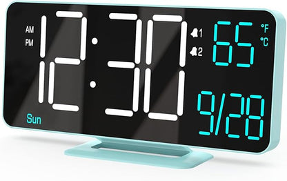 KOSUMOSU Digital Alarm Clock, 6.7in Digital Clock by KOSUMOSUTECHNOLOGY