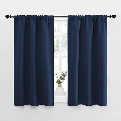 NICETOWN Kitchen Curtains, Short Blackout Curtains & Drapes, Thermal Insulated by NICETOWN