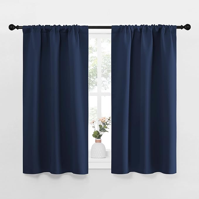 NICETOWN Kitchen Curtains, Short Blackout Curtains & Drapes, Thermal Insulated by NICETOWN
