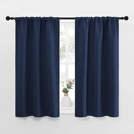 NICETOWN Kitchen Curtains, Short Blackout Curtains & Drapes, Thermal Insulated by NICETOWN