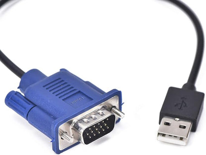 EVanlak USB-VGA Dummy Plug Headless Ghost Functionally Stable Dummy Plug - Image 2