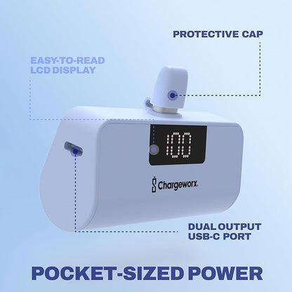 CHARGEWORX Mini Portable Charger Power Bank - Image 2