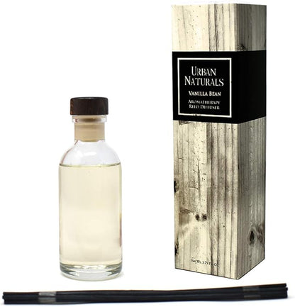 Urban Naturals Vanilla Bean Scented Oil Reed Diffuser Gift Set | Vanilla Cream - Image 2