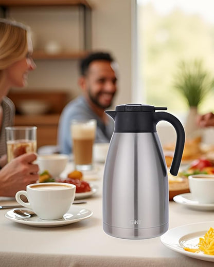 GiNT 74Oz Thermal Coffee Carafe, Insulated Stainless Steel Coffee Carafes - Image 8