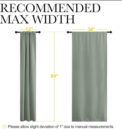 NICETOWN Window Curtains Blackout Drapes - Image 7