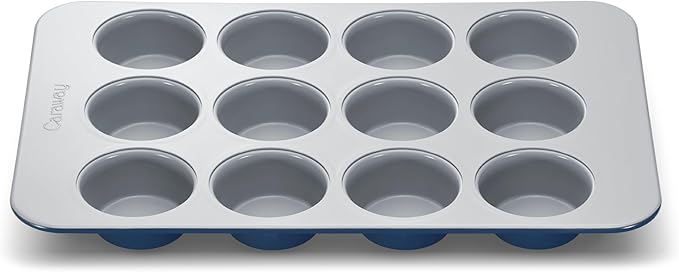 Caraway Non-Stick Ceramic 12-Cup Muffin Pan by Caraway