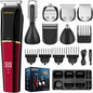 PRITECH Beard Trimmer for Men, 6 in 1 Hair Clippers Kit, Precision Cordless by PRITECH