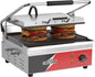 CROSSON 15"×11" Ribbed ETL Listed Commercial Electric Panini Grill, Hinged Auto by CROSSON-CateringEquipment