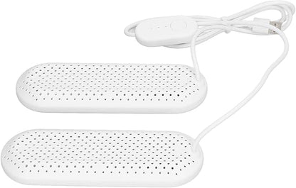 Household USB Shoe Dryer With Timer White Deodorizing Boot Drying Machine by Mtlavishness