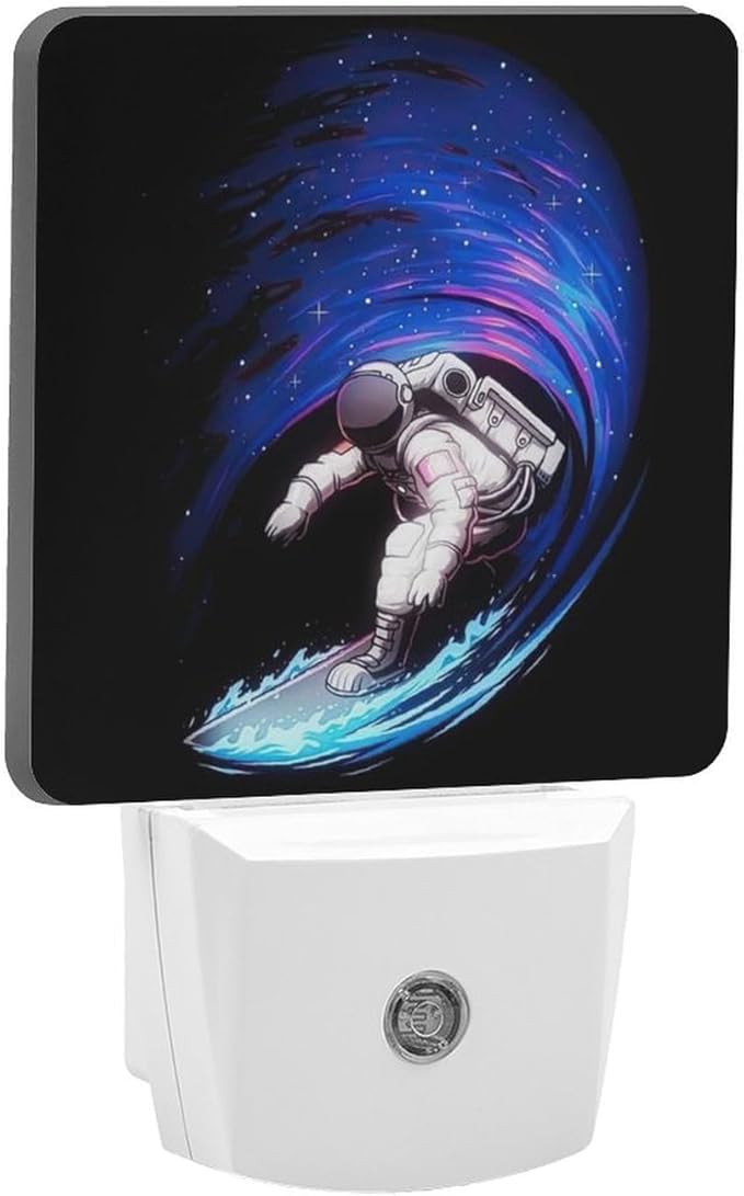 Space Astronaut Night Light, Plug into Wall Decor Nightlights - Image 8