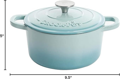 Crock-Pot Artisan Round Enameled Cast Iron Dutch Oven - Image 6