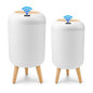 Pukomc 2 Pack Automatic Trash Can 12L /3 Gallon and 10L /2.64 Gallon Bathroom by Pukomc