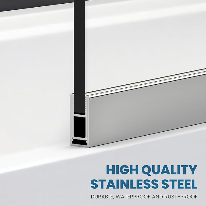 Bathroom Shower Glass Door 30 * 62" - Image 4
