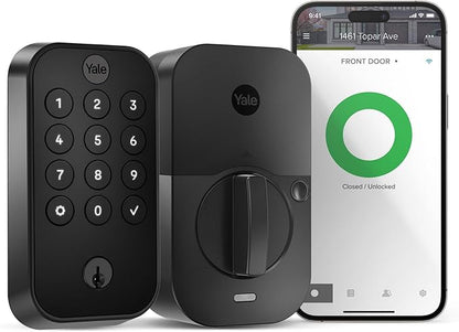 Yale Security Assure Lock 2 Deadbolt, YRD410-WF1-BSP by Yale