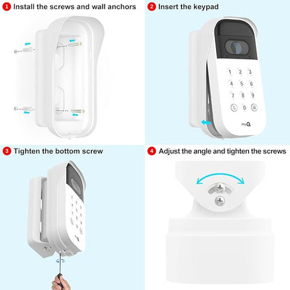 Swivel Mount for myQ Smart Garage Video Keypad, Angle Adjustable Degree - Image 7