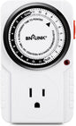 BN-LINK 24 Hour Plug-in Mechanical Timer Grounded by BN-LINK