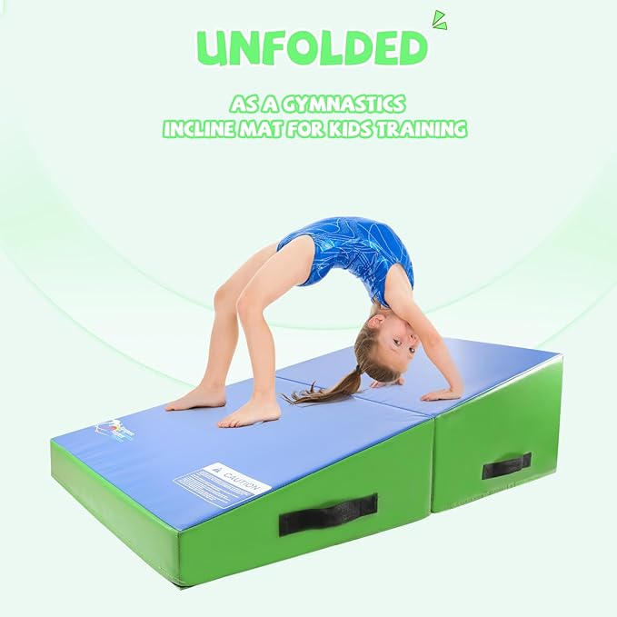 Kangaroo Hoppers Incline Gymnastics Mat, Skill Training, Home Gym Exercise - Image 6