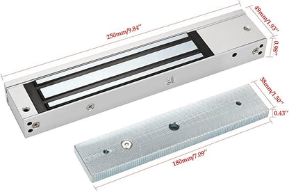 Electric Magnetic Lock with Z and L Bracket 280KG 600LBS Holding Force - Image 5