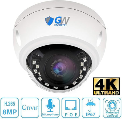 GW Security 32 Channel 8MP UltraHD 4K Audio & Video Motorized Zoom Smart AI - Image 2