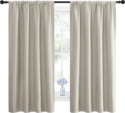 NICETOWN Blackout Curtains for Living Room, Darkening Window Curtain Panels - Image 2