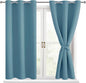 Hiasan Short Blackout Curtains for Bedroom by Hiasan