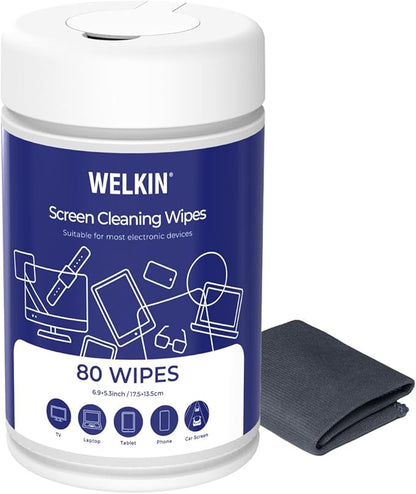 WELKIN 80 Electronics Cleaning Wipes by WELKIN