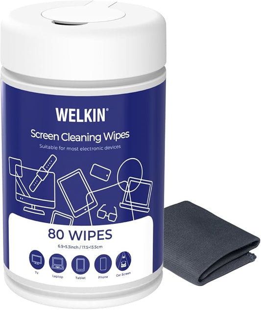 WELKIN 80 Electronics Cleaning Wipes by WELKIN