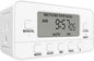 STANLEY 2 Grounded Outlet Digital Weekly Timer Security Mode 8 On/Off Program by STANLEY