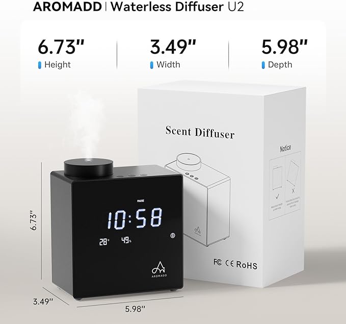 2026 Smart Waterless Diffuser, 2000 Sq.Ft Cold Air Scent Machine - Image 9