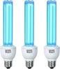 3 Pack 25 Watts UVC Light Bulb Ozone Free, Replacement UV Light Bulb by COOSPIDERUV