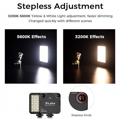 ULANZI VL-81 3000mAh Bi-Color LED Video Light w Softbox - Image 3