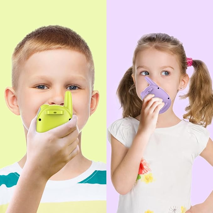 Qniglo Walkie Talkies for Kids Rechargeable 2 Pack, Christmas Birthday Gifts - Image 3