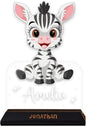hun concept Personalized Kids Zebra Night Light – Custom Name LED Lamp by HunConcept