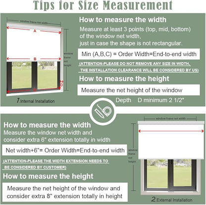 Motorized Blinds with Remote Window Roller Shade Wireless Rechargeable Motor - Image 7