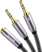 DUKABEL Gold-Plated & Strong Braided Y Splitter Audio Cable by DuKabel