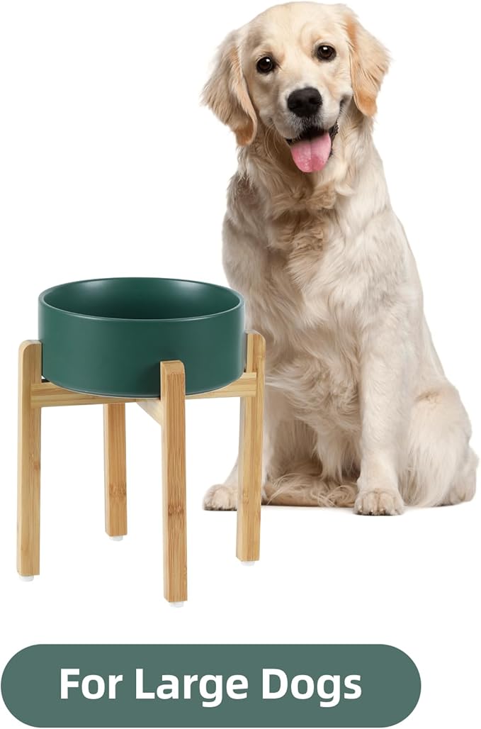 Ceramic Raised Dog Bowl Set, Elevated Dog Bowl - Image 4