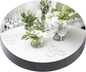 Mymonfif 12" Mirror Centerpieces, Set of 12 Round Mirrors for Centerpieces, 2mm Glass Mirror Plates, Mirror Tray, for Wedding Table, Party Decorations, Candle Plate Set, Craft, Christmas Decorations