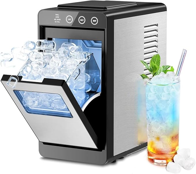 Countertop Bullet Ice Maker by Electactic