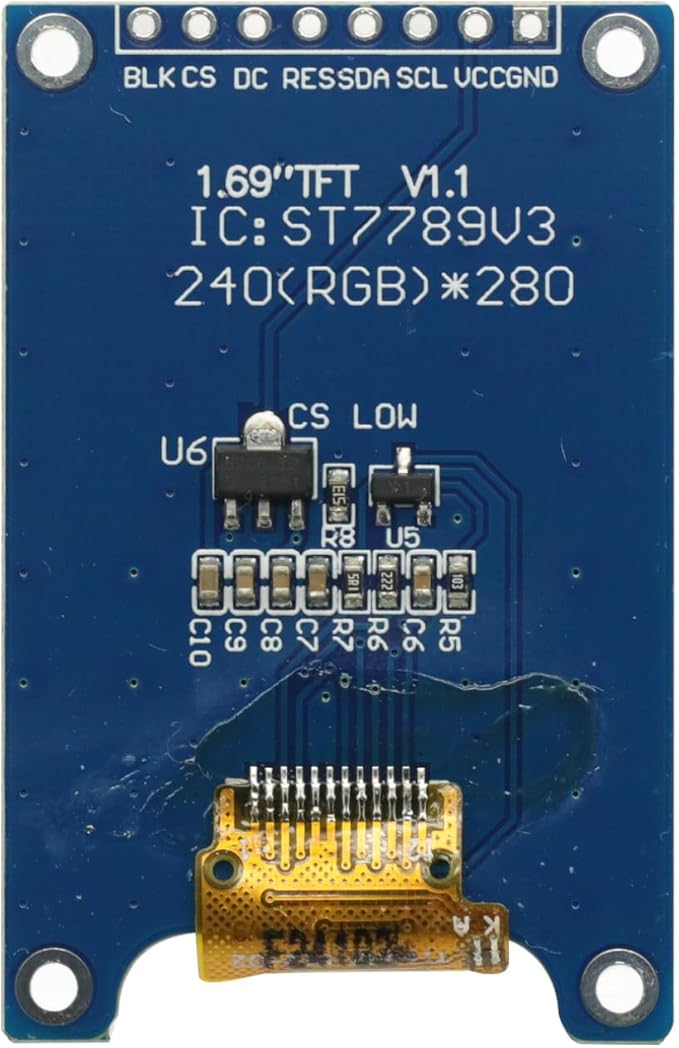 1.69 Inch 1.69" Color TFT Display Module HD IPS LCD LED Screen 240X280 SPI - Image 6