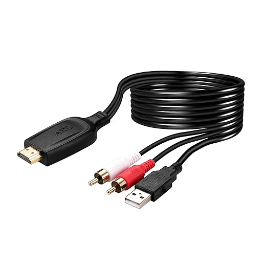 192KHz HDMI ARC to RCA Audio Converter by UNSTINCER