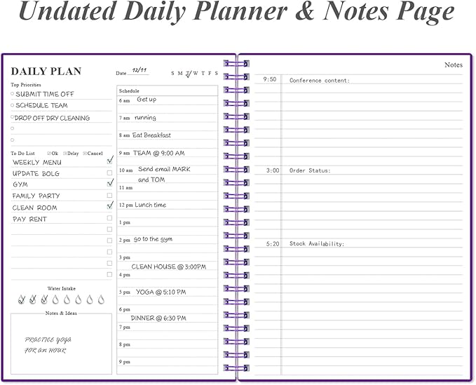Daily Planner Undated - Image 3